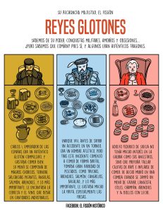 En la historia de la humanidad, los reyes y emperadores han sido recordados por sus conquistas, sus romances y, a veces, por ser glotones.
