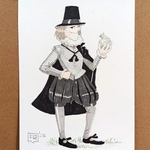 Alquimista-Lámina original