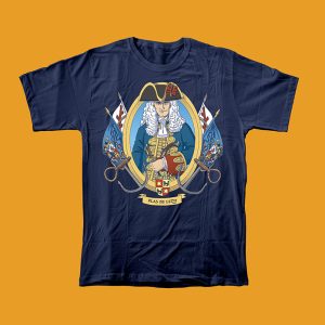 Camiseta del héroe español Blas de Lezo