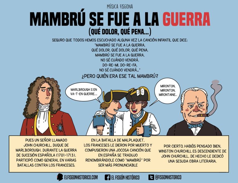 Una de las canciones más conocidas de la infancia en España es “Mambrú se fue a la guerra”. Este es su curioso origen.