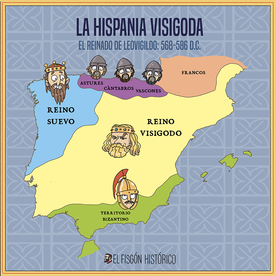 La Hispania visigoda de Leovigildo
