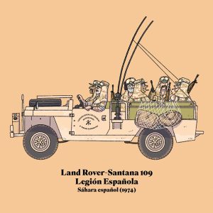 Land Rover SANTANA LEGION copia