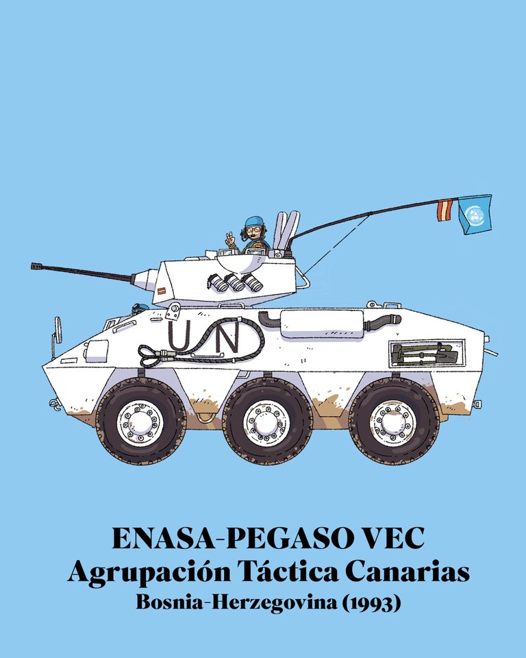 VEC Ejercito español en Bosnia