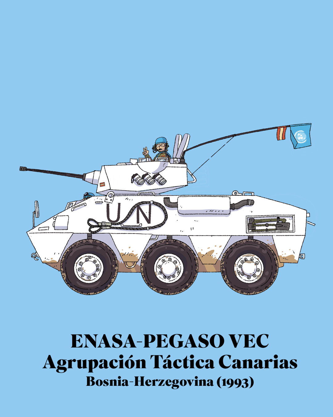 VEC Ejercito español en Bosnia